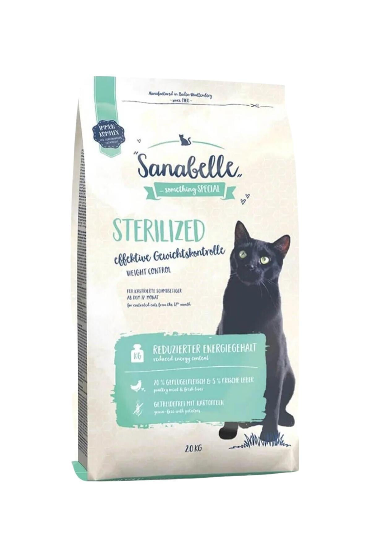 Sanabelle Sterilizsed Kısırlaştırılmış Tahılsız Kedi Maması 10 Kg