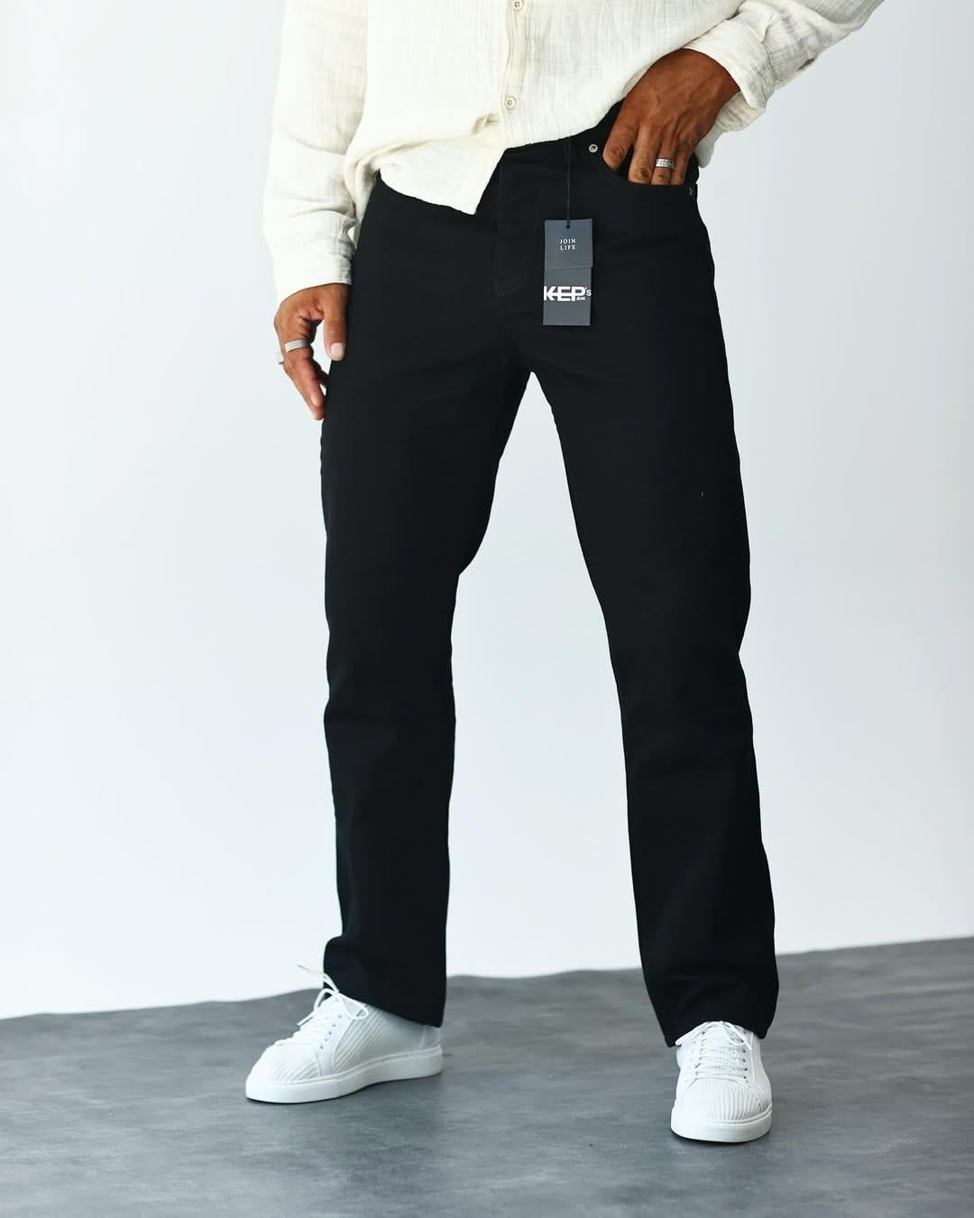 Siyah  Baggy Pantalon