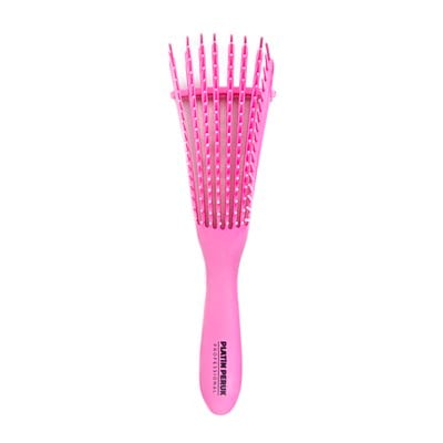 Detangling Adjustable Hair Brush Pink