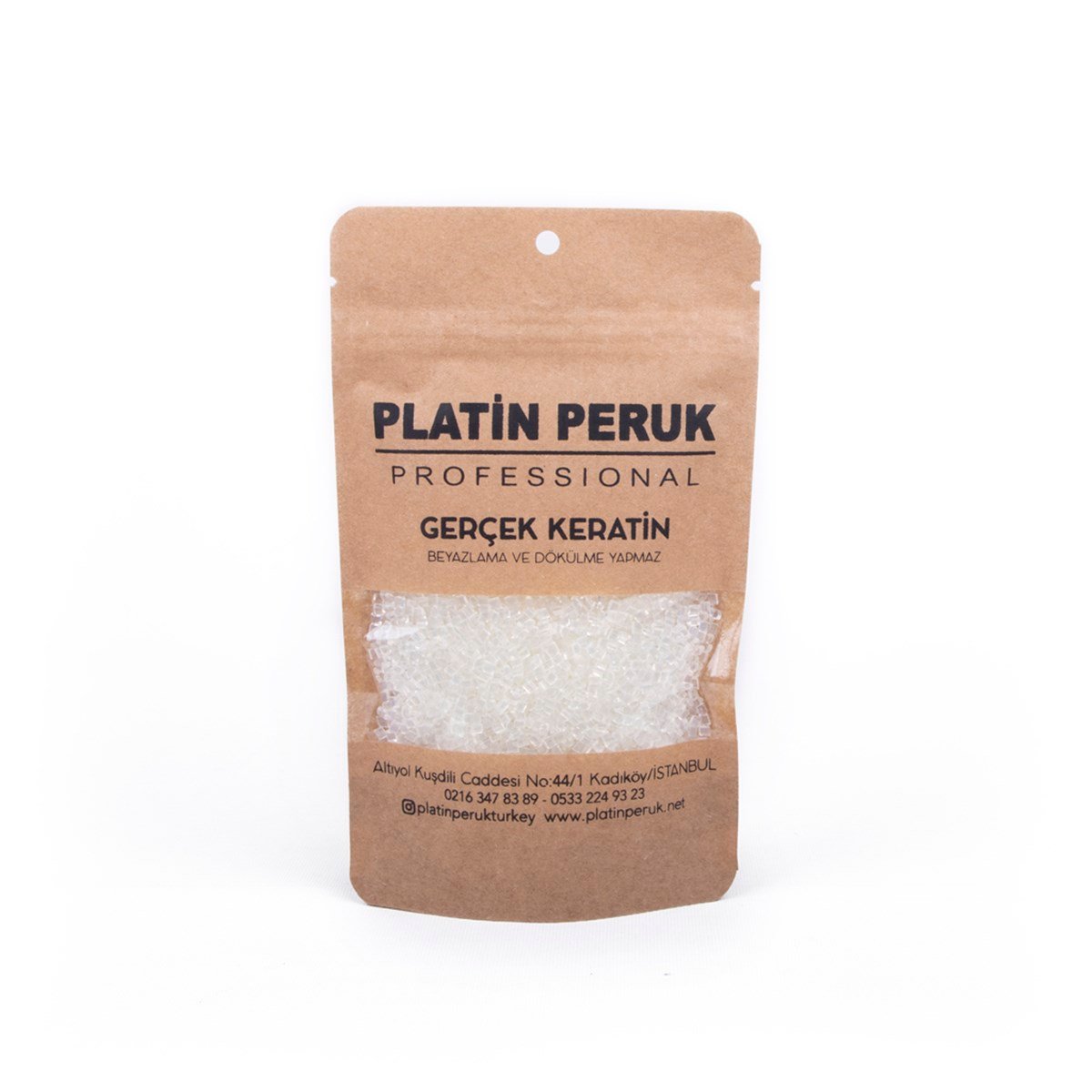 Şeffaf Ham Keratin 100 Gr.