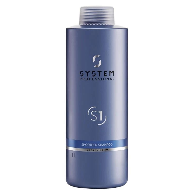 System Professional Smoothen Asi ve Kabarık Saçlar İçin Düzleştirici Şampuan 1000 ml