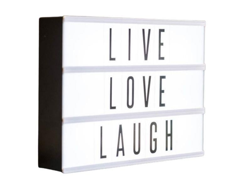 A4 Boyut Işıklı Led Mesaj Panosu