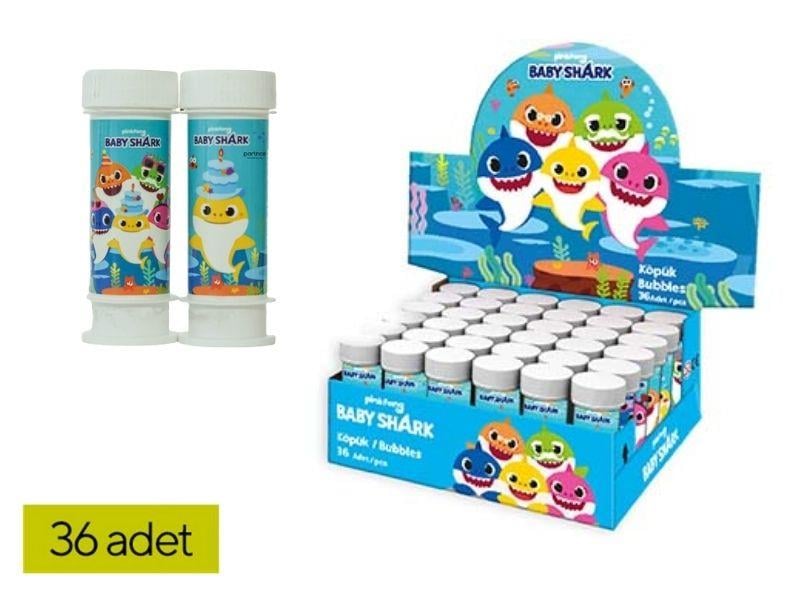 Baby Shark Lisanslı Köpük Baloncuk