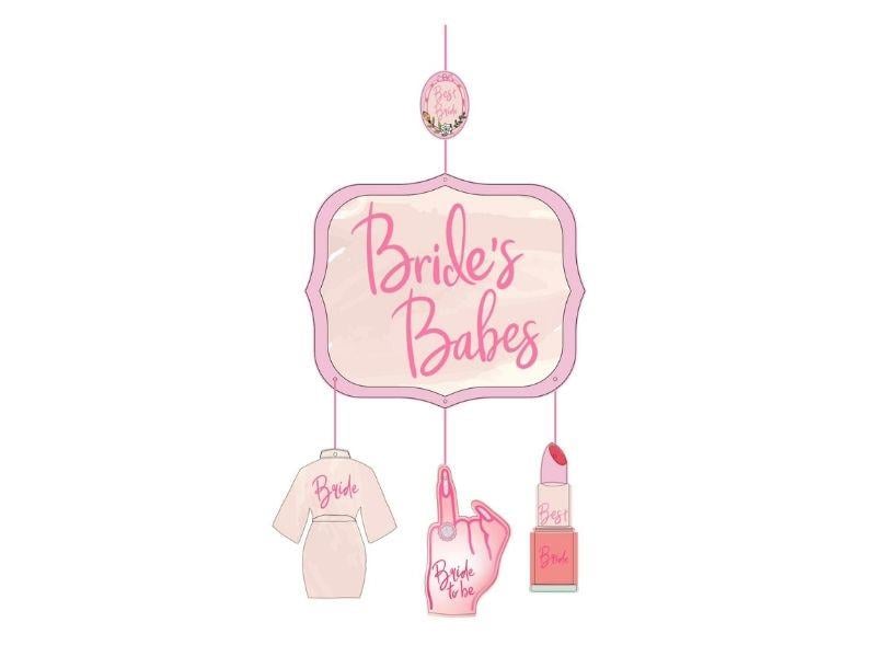 Bride Babes 4'lü Tavan Sarkıt Süs