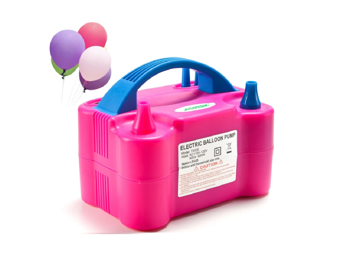 Çift Başlıklı Elektrikli Balon Pompası