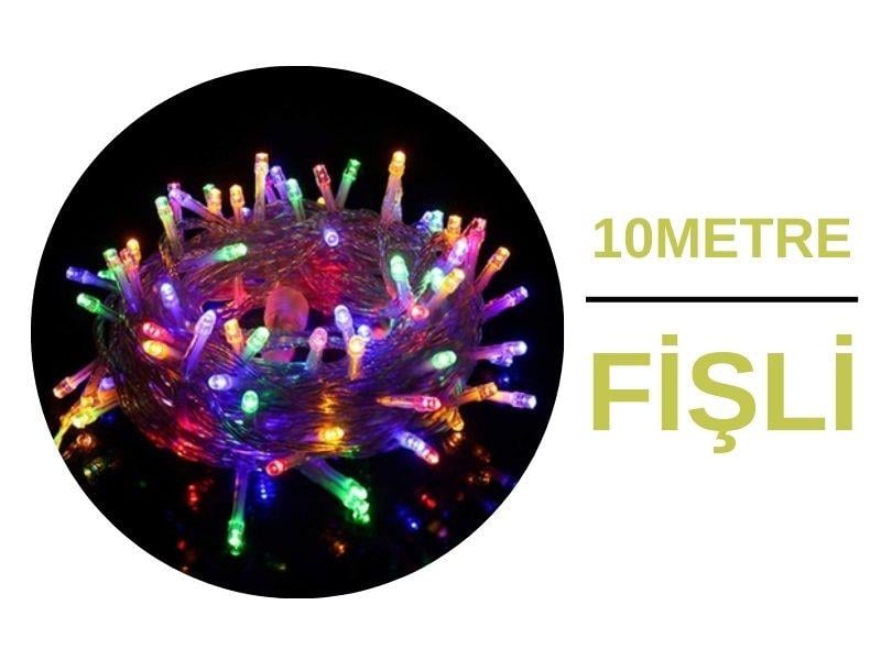 Dekoratif İP LED 10 Metre RGB