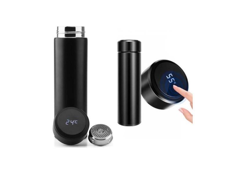 Dereceli Çelik Termos Siyah