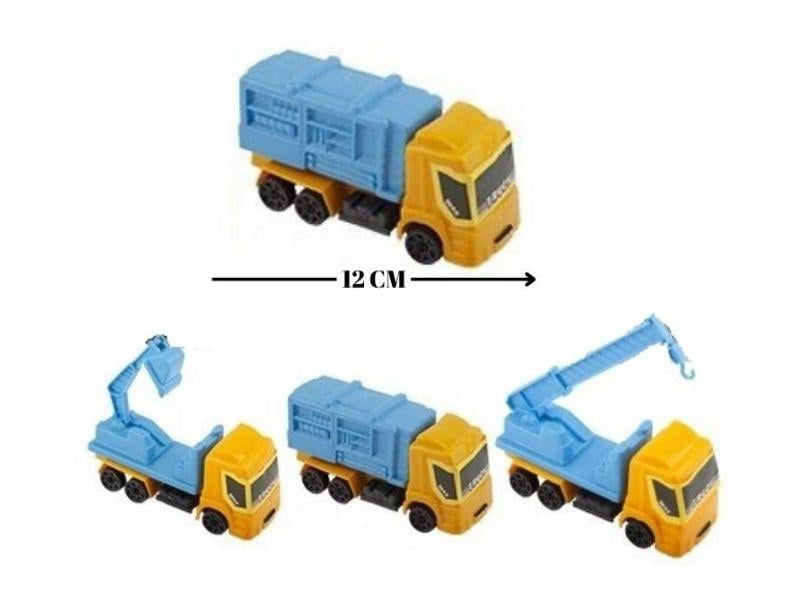 İnşaat Araçları 12'li Poşetli