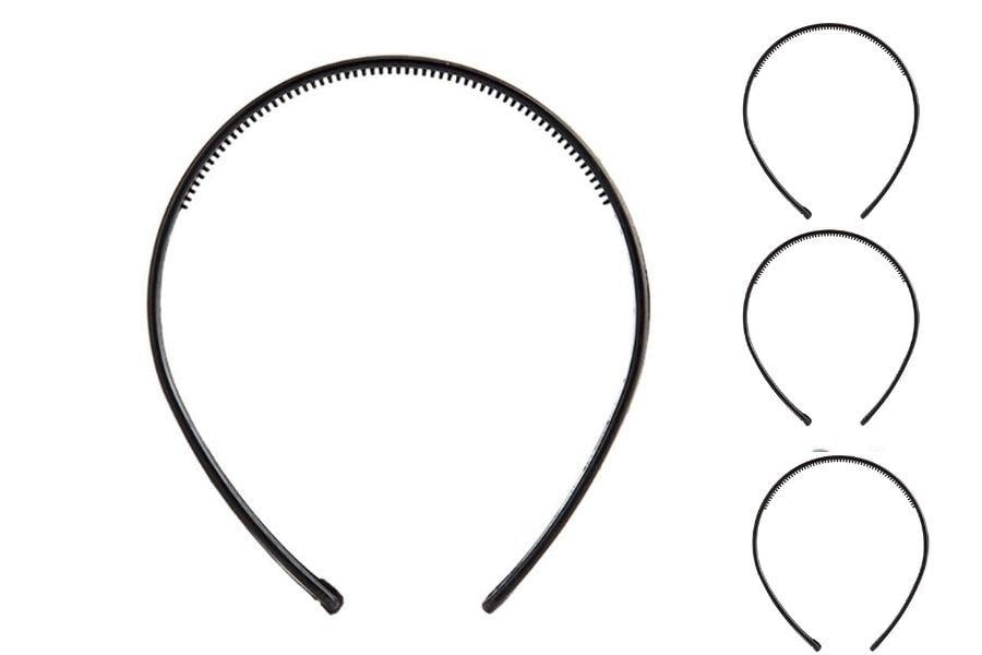 Plastik Taç Siyah Renk