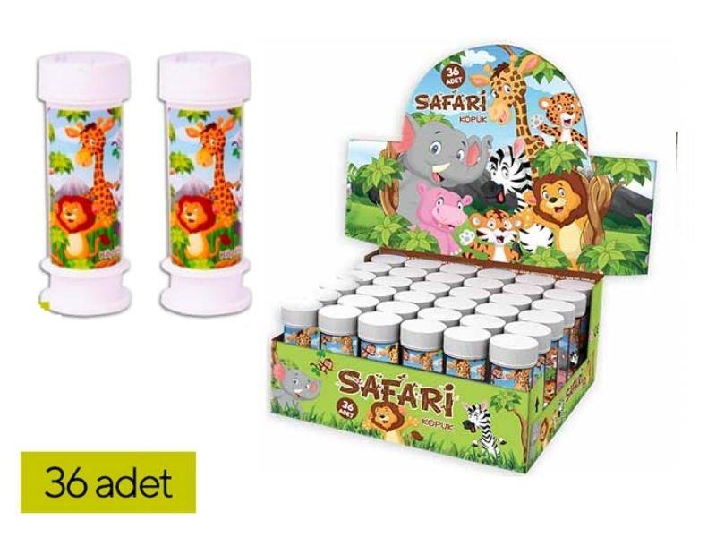 Safari Hayvanlar Lisanslı Köpük Baloncuk