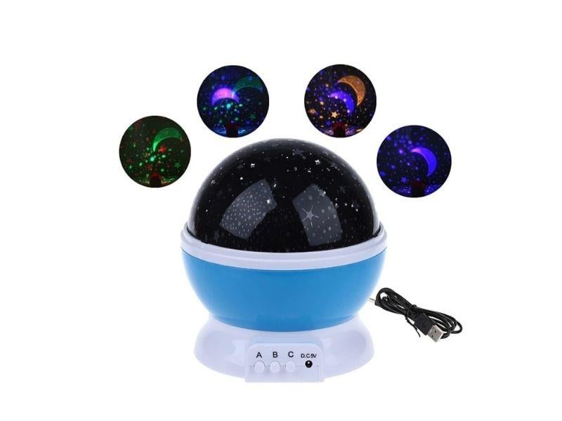 Star Master Dönen Projeksiyon Gece Lambası