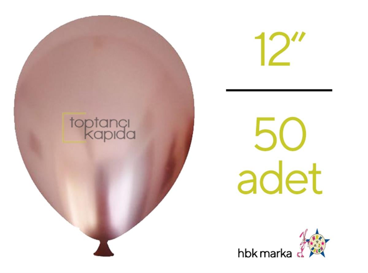 Toptan Krom Balon Pembe HBK
