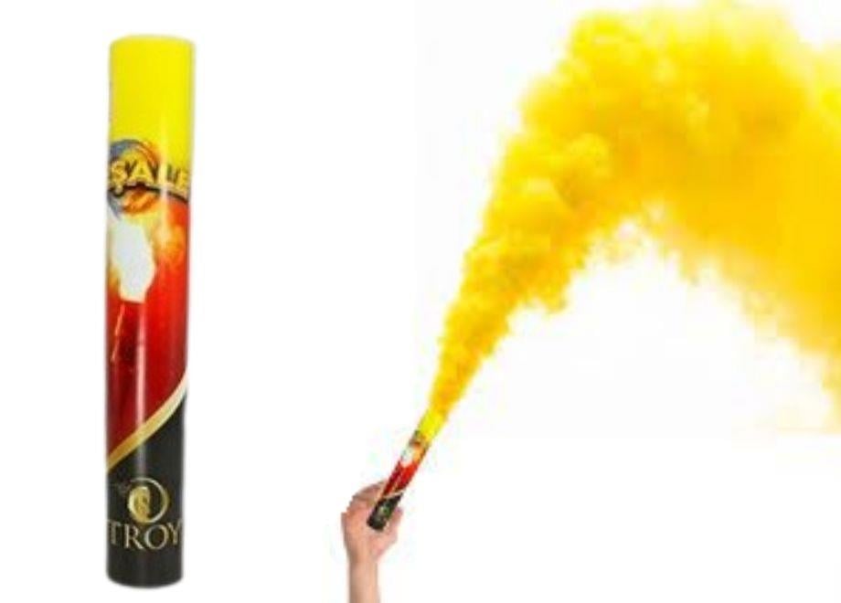 Toptan Maç Meşalesi Sarı Renk