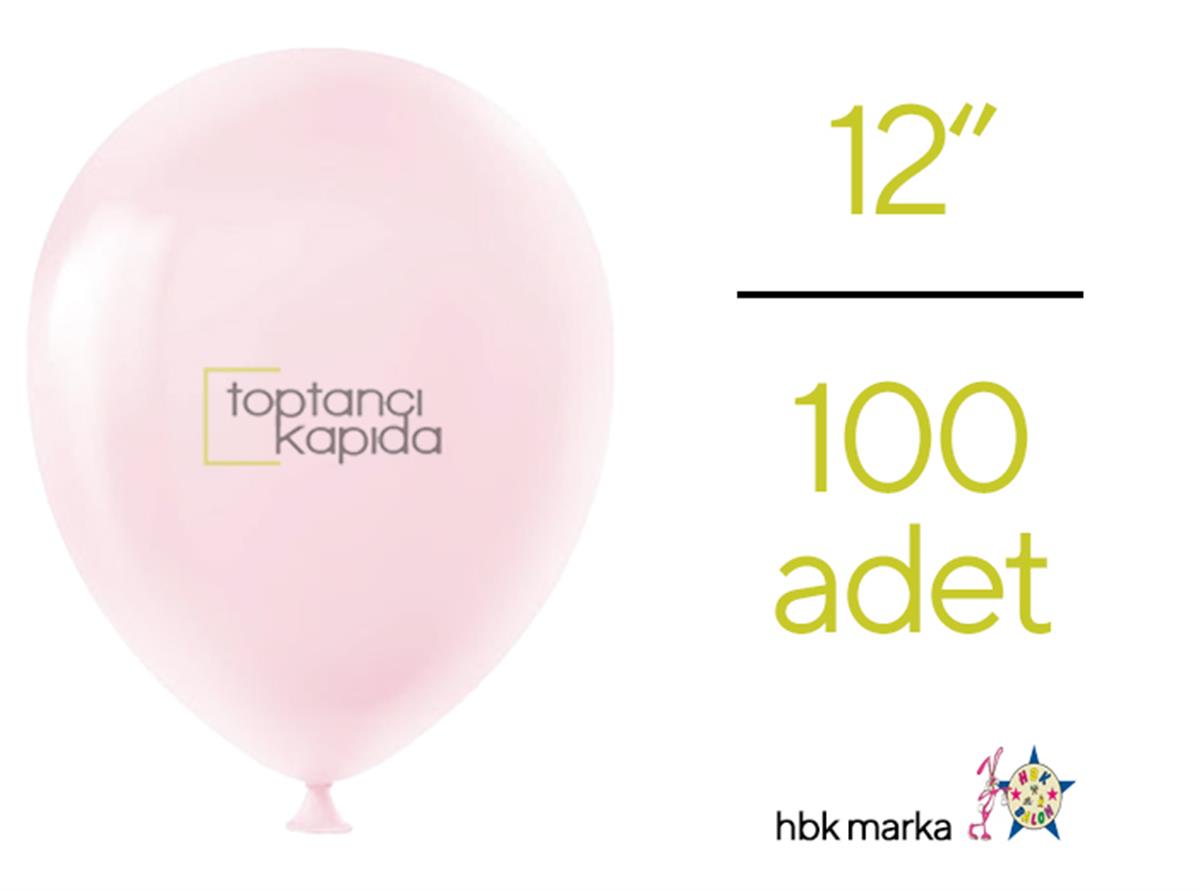 Toptan Makaron Balon Pembe HBK