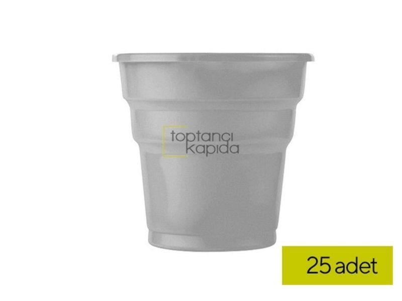 Toptan Plastik Bardak Gümüş