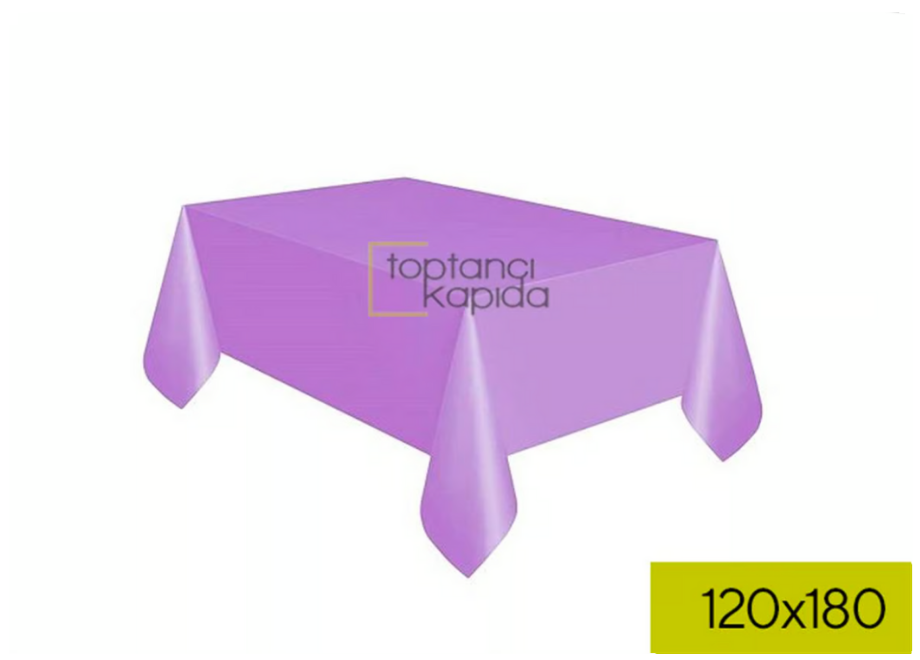 Toptan Plastik Masa Örtüsü Mor