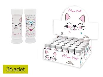 Miss Cat Lisanslı Köpük Baloncuk