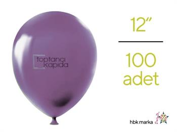 Toptan Pastel Balon Lila HBK