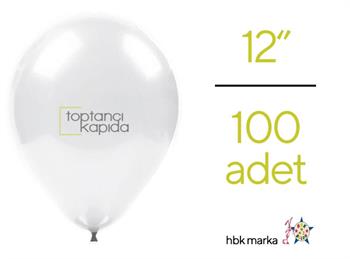 Toptan Pastel Balon Şeffaf HBK