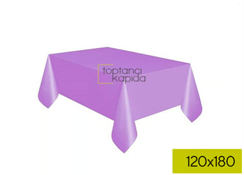 Toptan Plastik Masa Örtüsü Mor