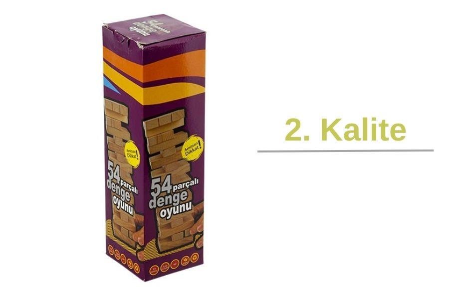 Ahşap Jenga Denge Oyunu 2. Kalite