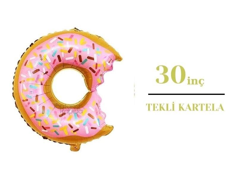 Donut Folyo Balon Yeşil 30inç