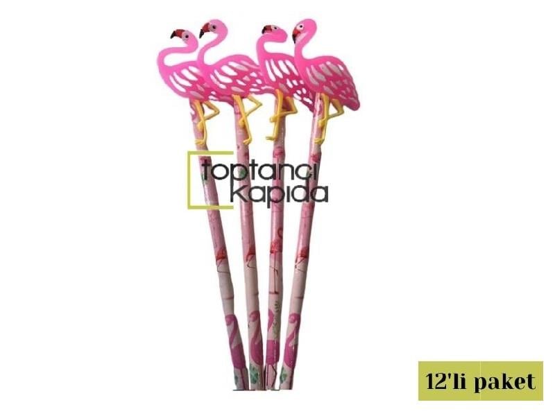 Flamingo Başlıklı Kurşun Kalem