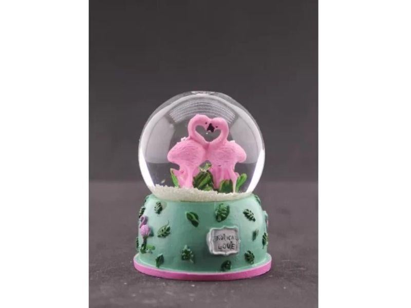 Flamingo Model Mini Boy Kar Küresi