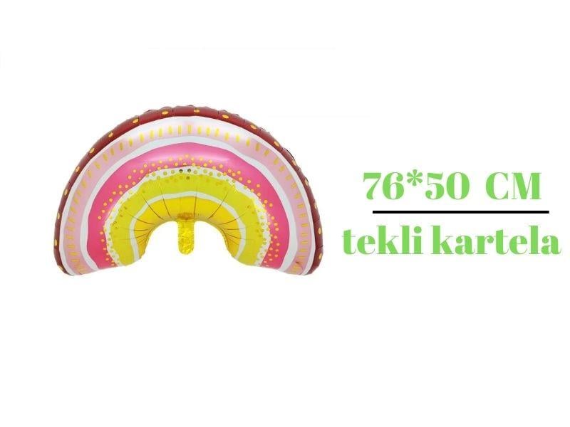 Gökkuşağı Folyo Balon Boho