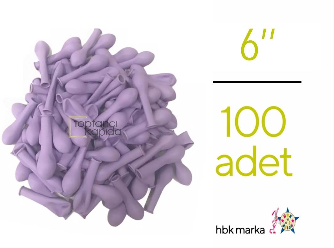 Mini Makaron Balon Lila Renk