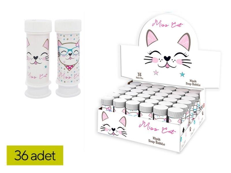 Miss Cat Lisanslı Köpük Baloncuk