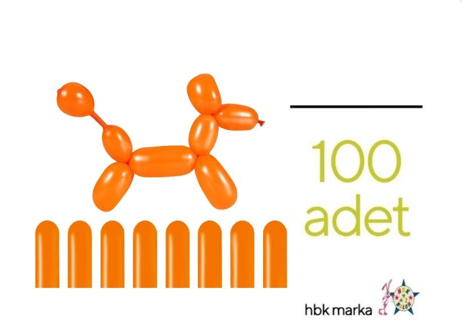 Sosis Balon Turuncu Renk HBK