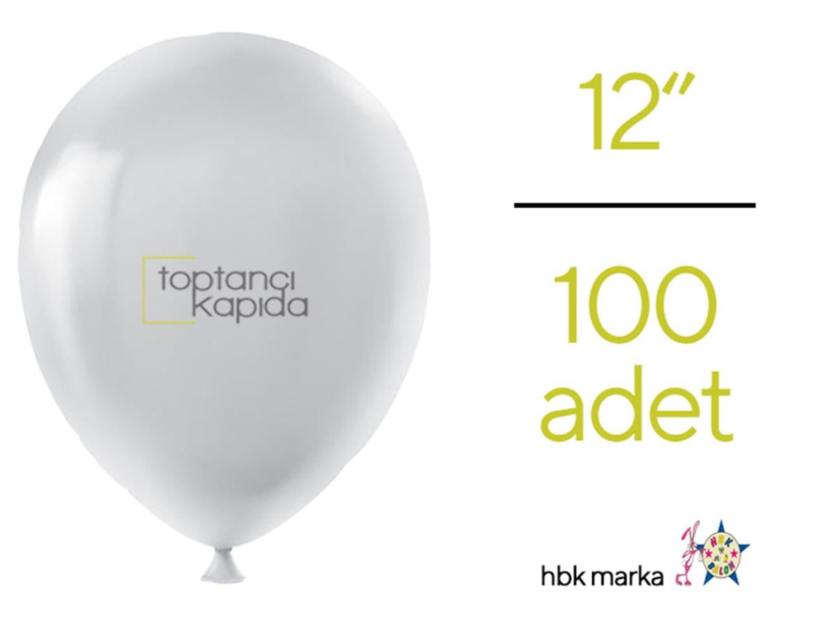 Toptan Pastel Balon Gri HBK