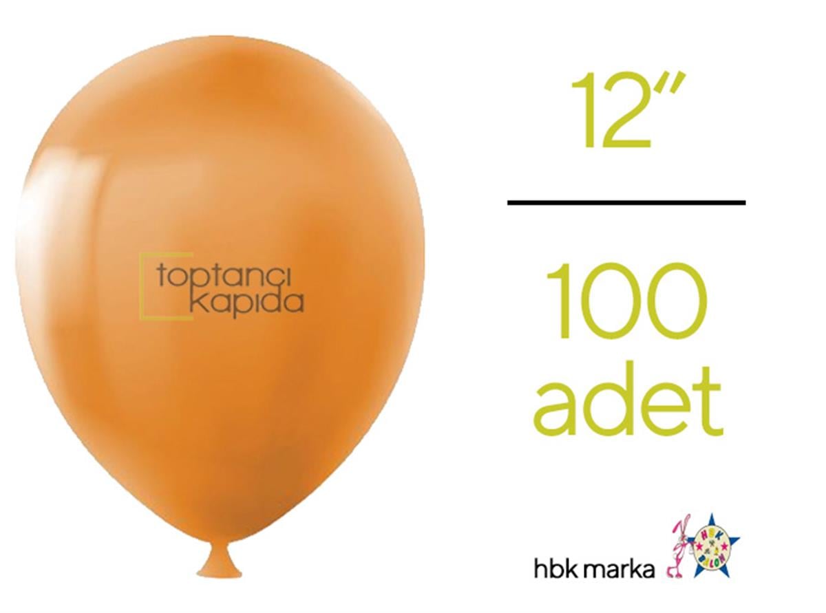 Toptan Pastel Balon Karamel HBK