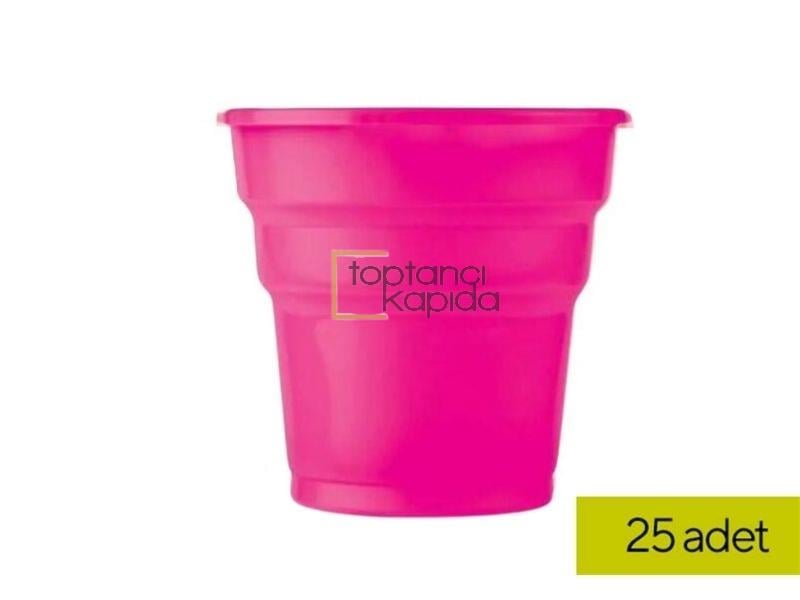 Toptan Plastik Bardak Fuşya