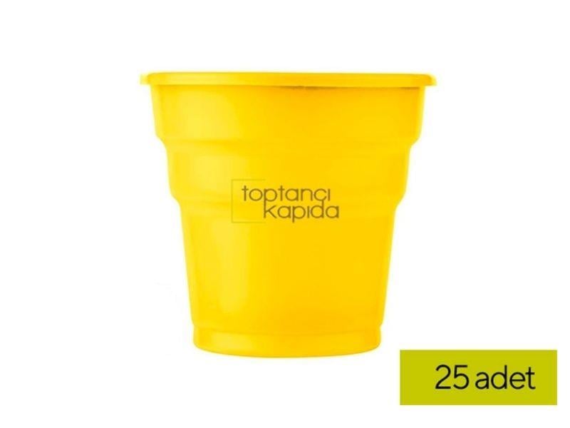 Toptan Plastik Bardak Sarı
