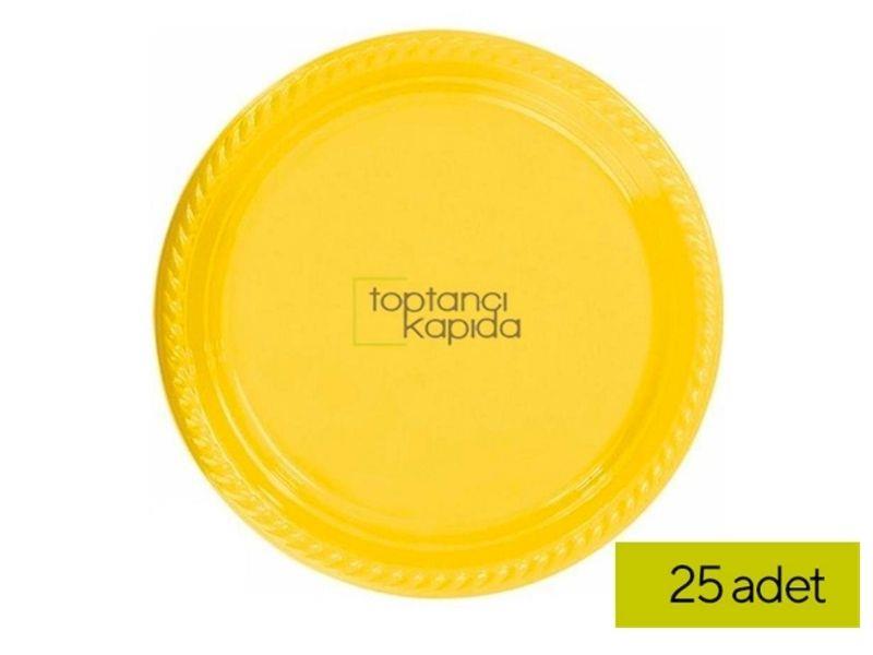 Toptan Plastik Tabak Sarı