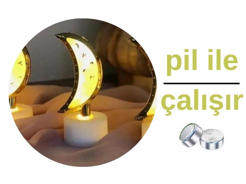 Yarım Ay Model Mini LED Lamba