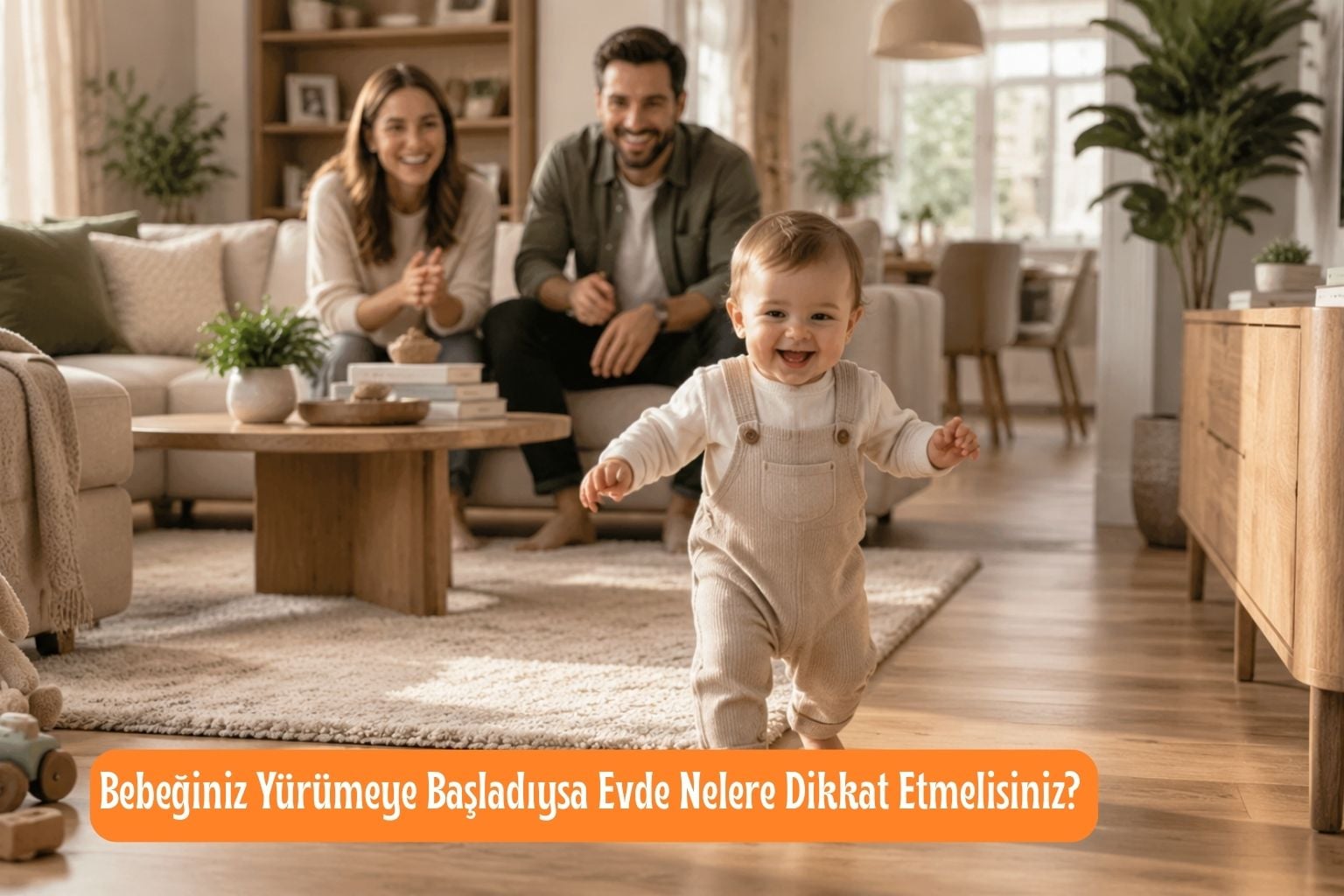 Bebeğiniz yürümeye başladıysa evde güvenlik önlemleri