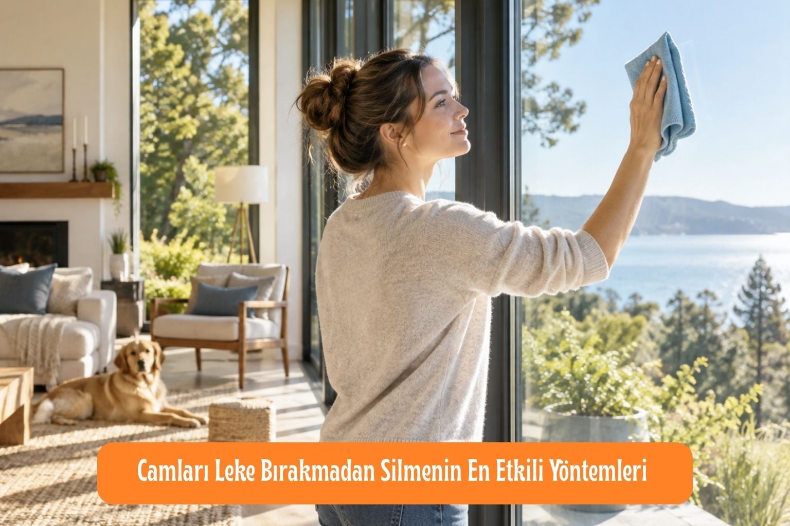 Camları leke bırakmadan silmenin en etkili yöntemleri