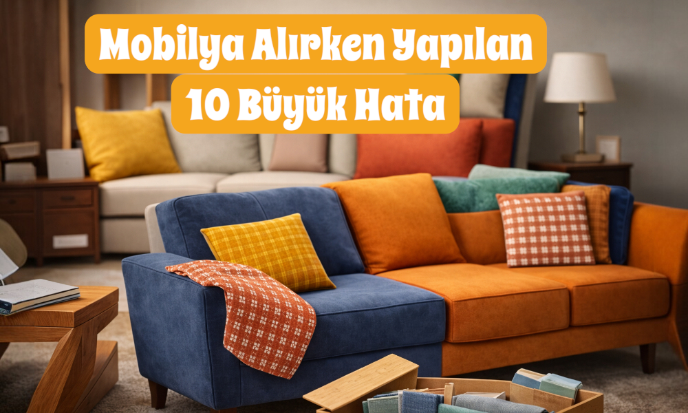 Mobilya Alırken Yapılan 10 Büyük Hata