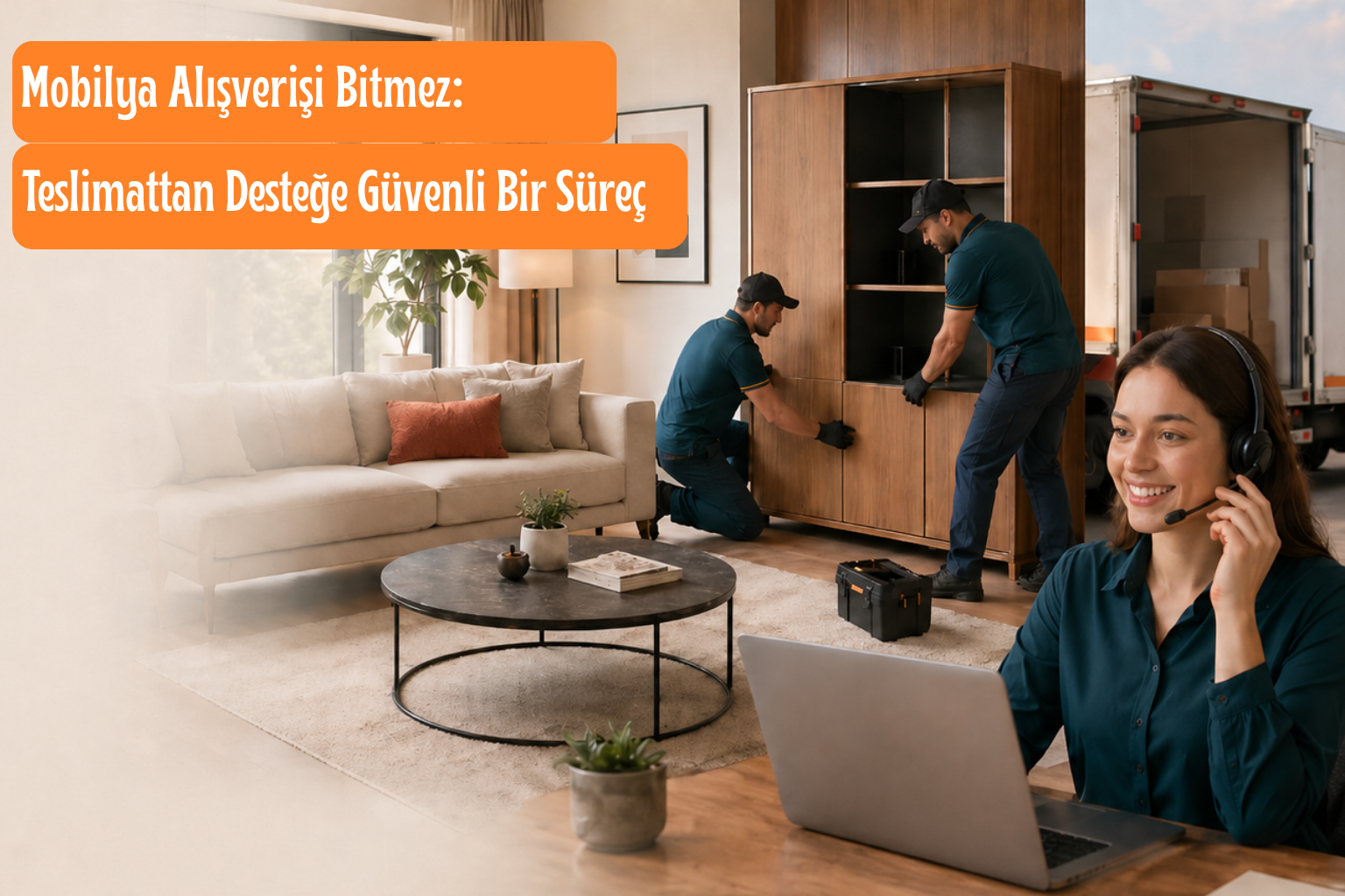 Mobilya Alışverişi Bitmez: Teslimattan Desteğe Güvenli Bir Süreç