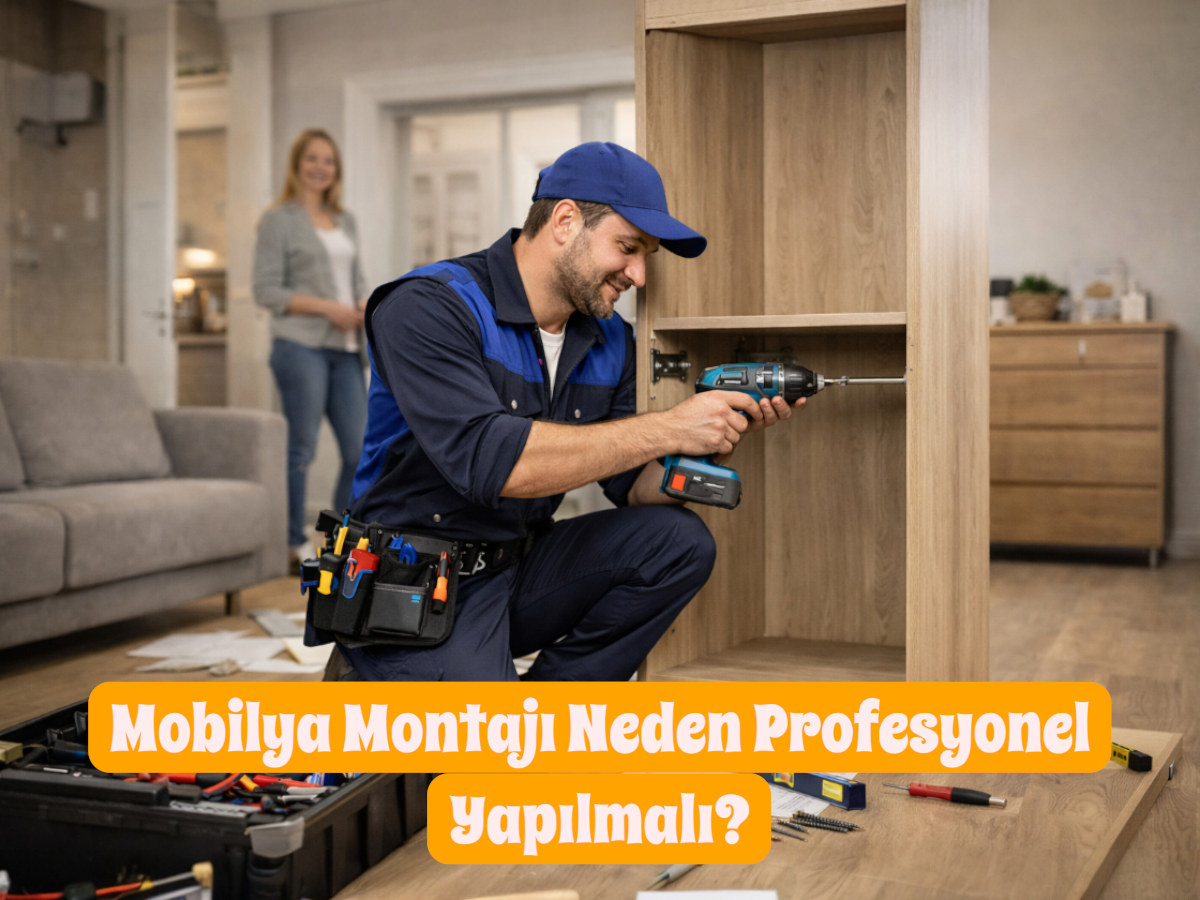 Mobilya Montajı Neden Profesyonel Yapılmalı?