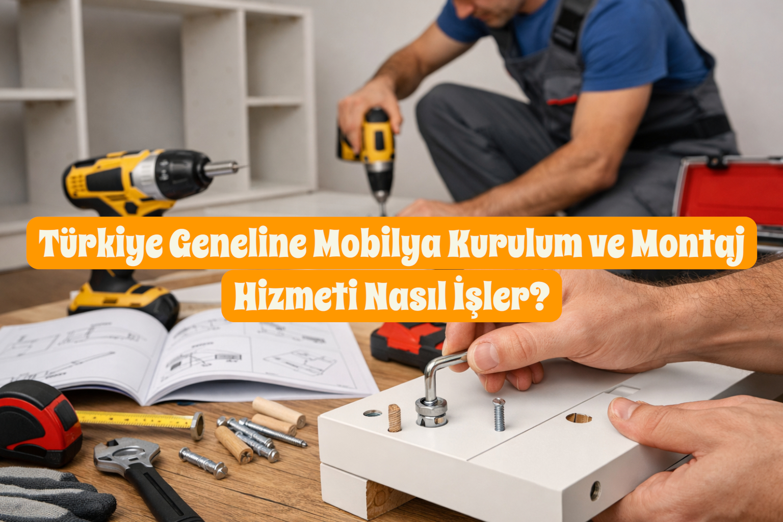 Türkiye Geneline Mobilya Kurulum ve Montaj Hizmeti Nasıl İşler?
