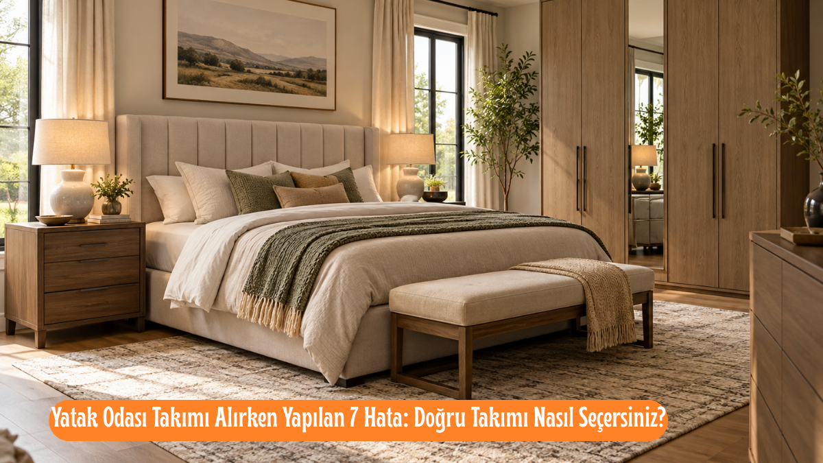 Açık ve koyu renk yatak odası takımı dekorasyonu karşılaştırması  Kopyala