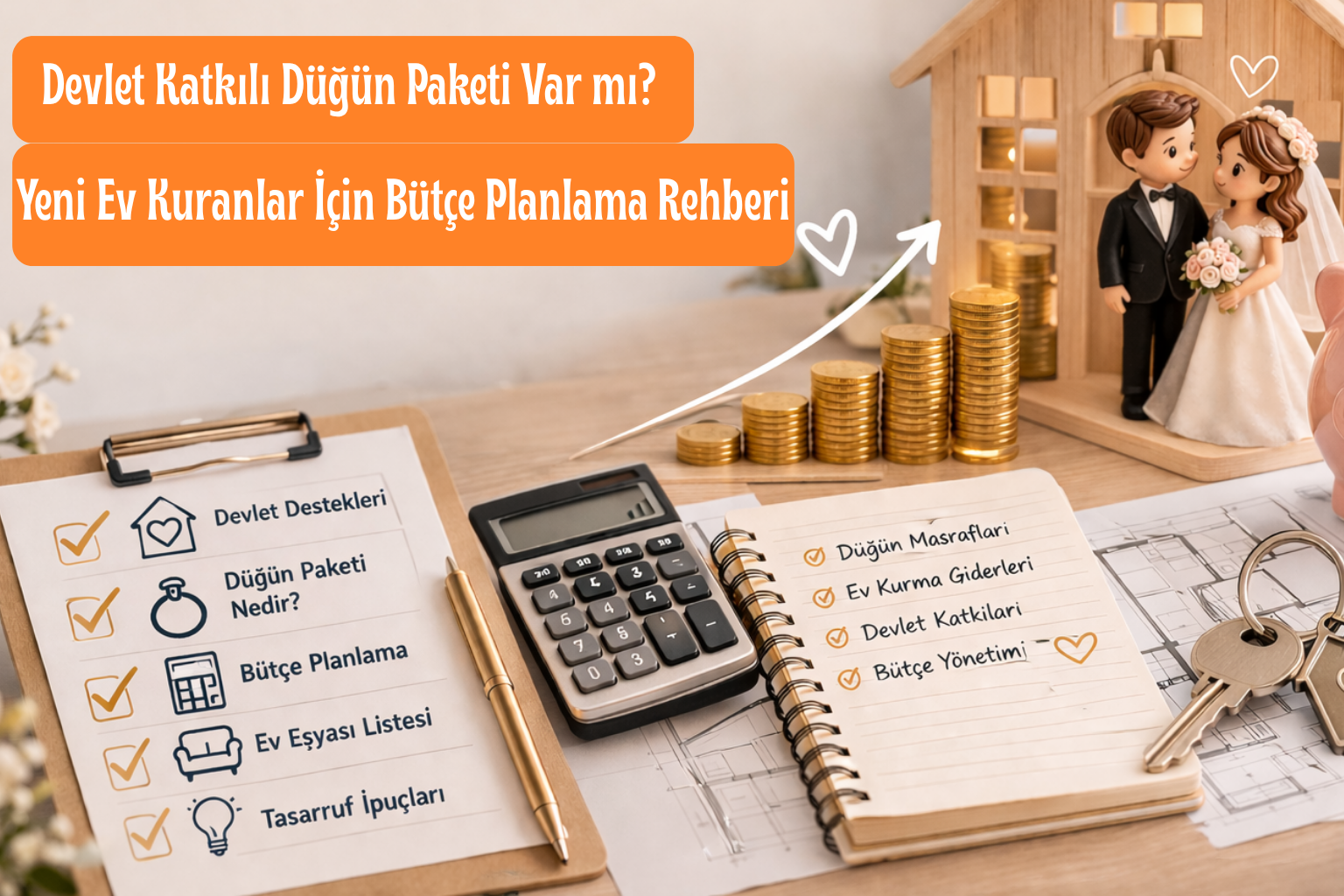 Devlet Katkılı Düğün Paketi Var mı? Yeni Ev Kuranlar İçin Bütçe Planlama Rehberi