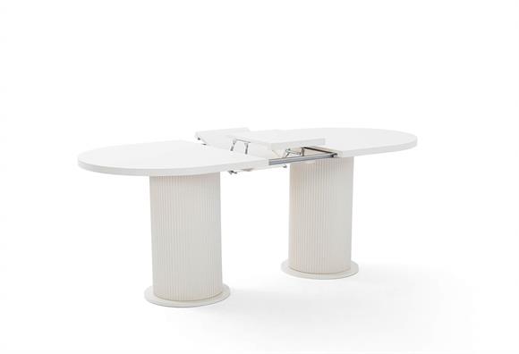 160lık Bohem Elips Açılır Masa (Mat Aytaşı)