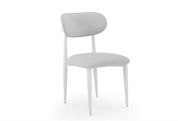 160lık Bohem Elips Açılır Masa Takımı(Lake Düz Beyaz)