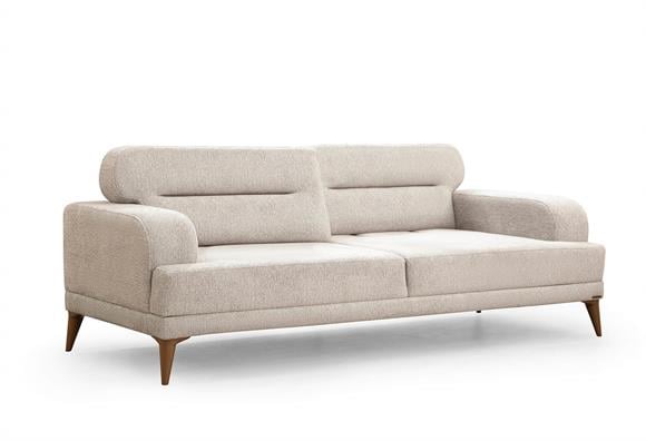 Alya Üçlü Koltuk (Vizon)