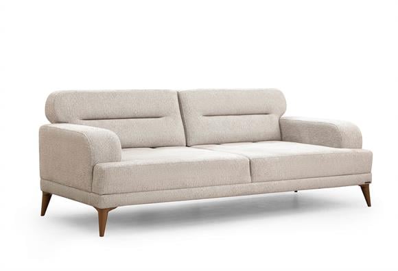 Alya Üçlü Koltuk (Vizon)